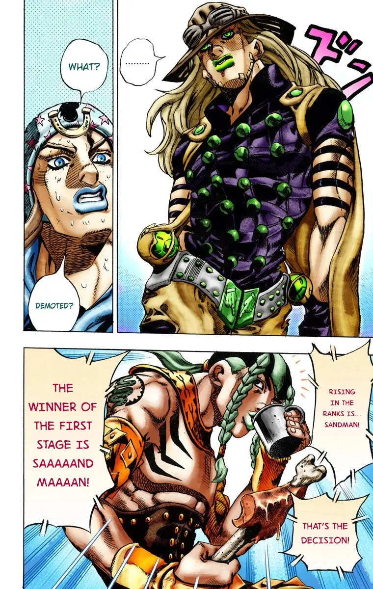 JoJo's Bizarre Adventure Steel Ball Run Colored Manga, chapter 12, page 13