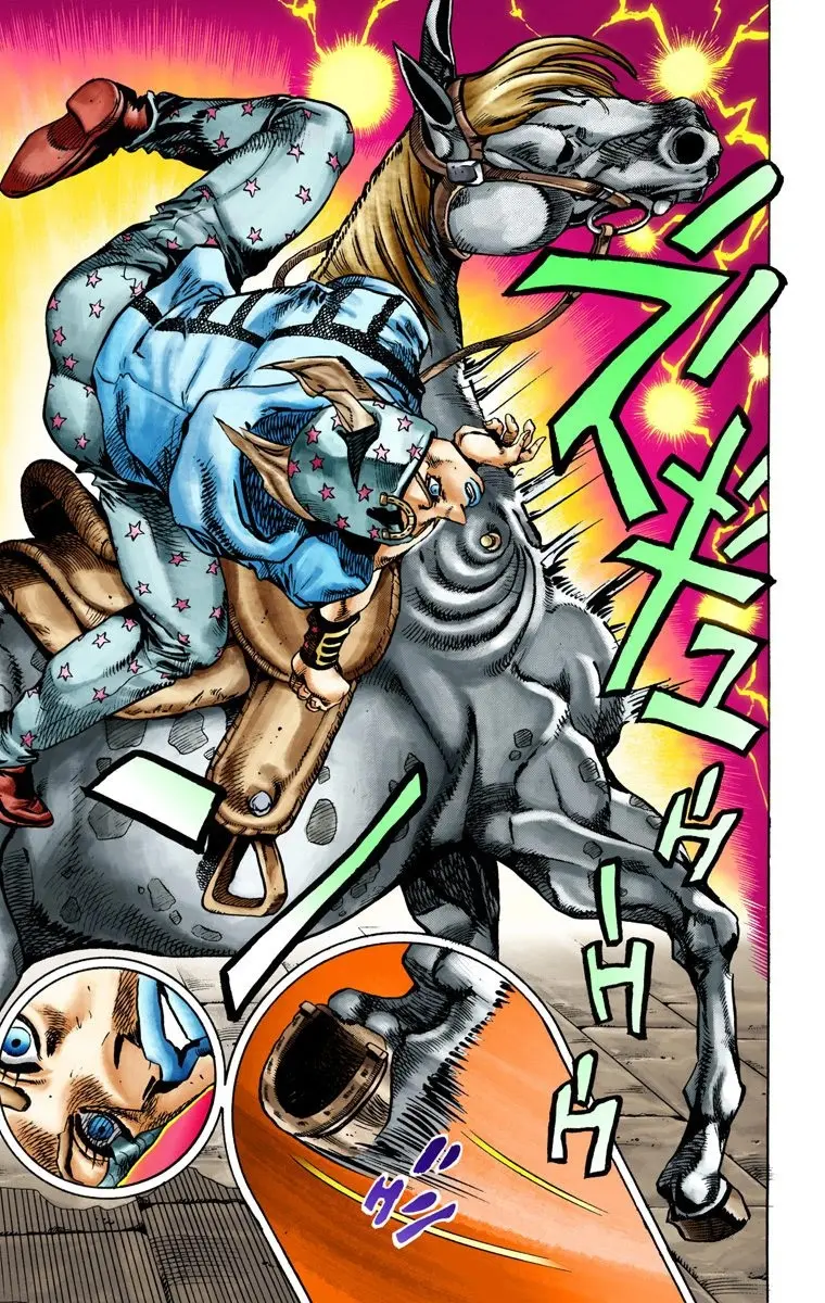 JoJo's Bizarre Adventure Steel Ball Run Colored Manga, chapter 12, page 26