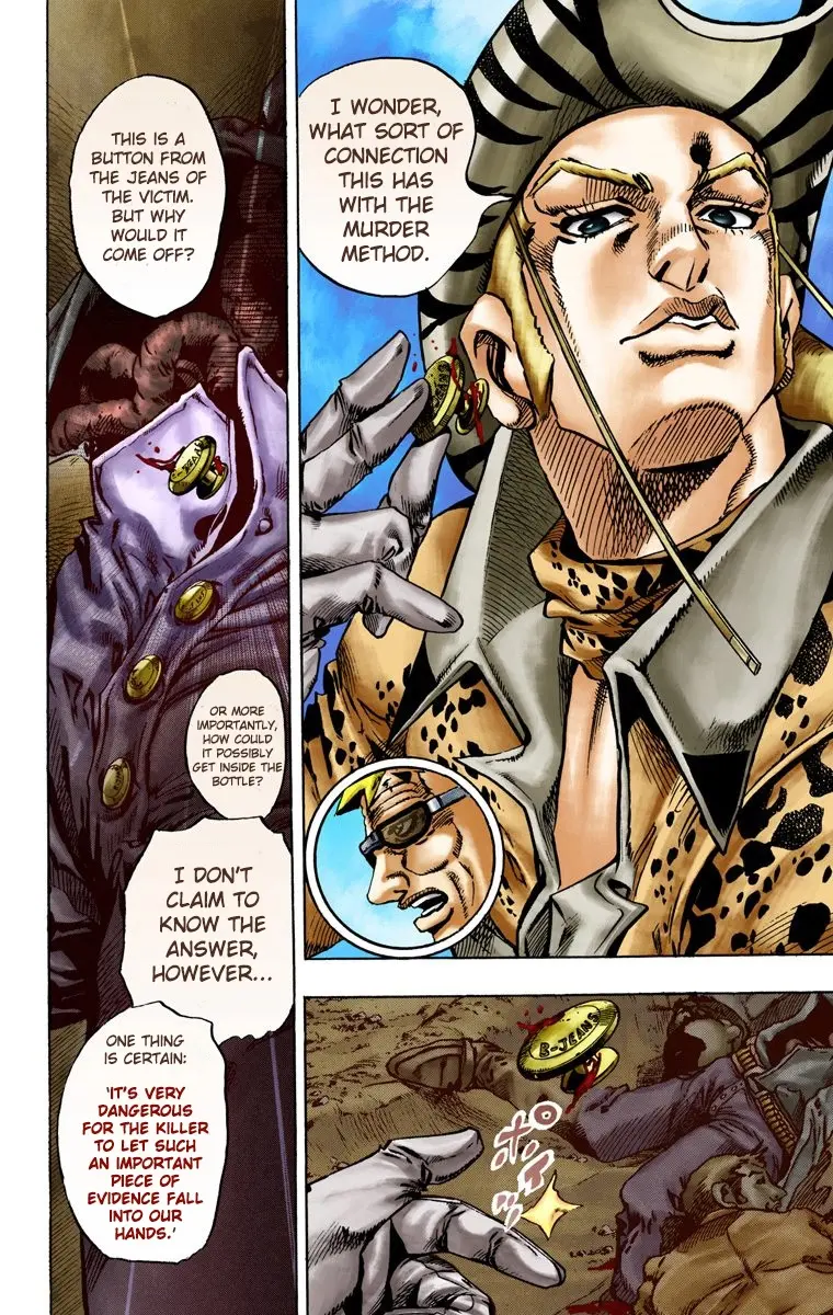 JoJo's Bizarre Adventure Steel Ball Run Colored Manga, chapter 13, page 14
