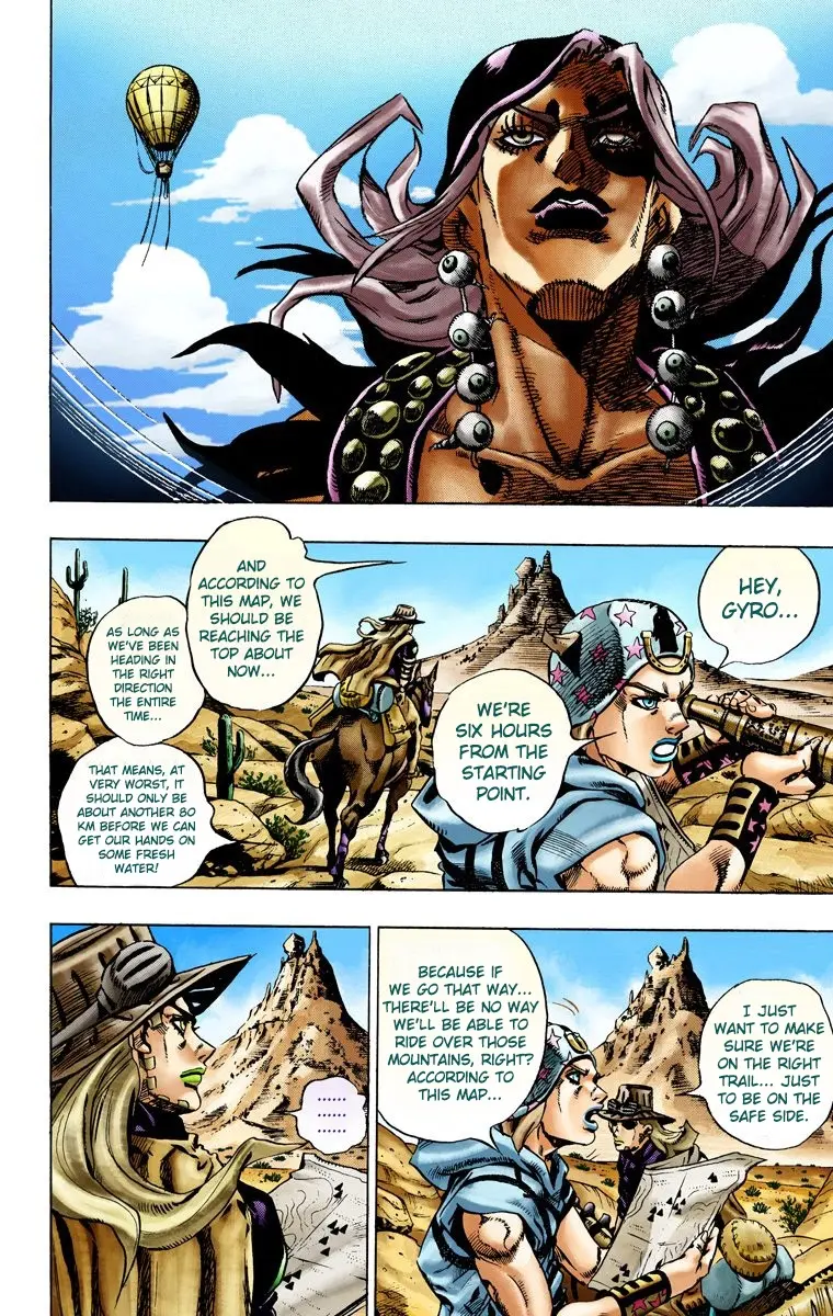 JoJo's Bizarre Adventure Steel Ball Run Colored Manga, chapter 14, page 3