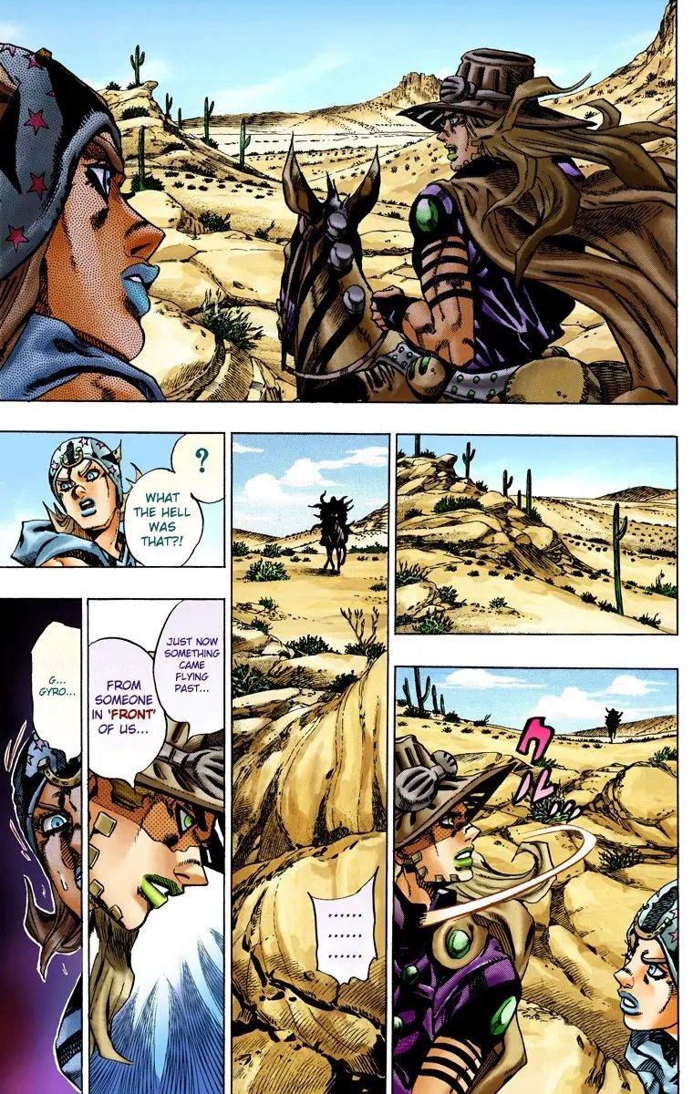 JoJo's Bizarre Adventure Steel Ball Run Colored Manga, chapter 14, page 6