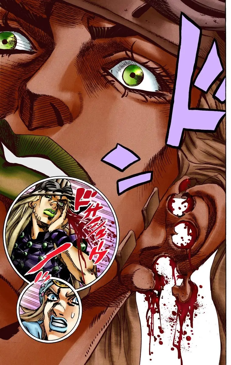 JoJo's Bizarre Adventure Steel Ball Run Colored Manga, chapter 14, page 8