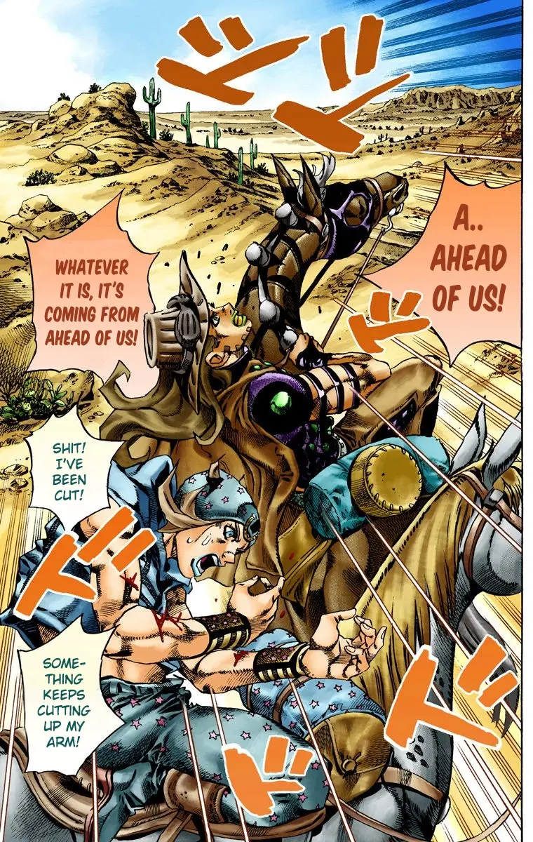 JoJo's Bizarre Adventure Steel Ball Run Colored Manga, chapter 14, page 10