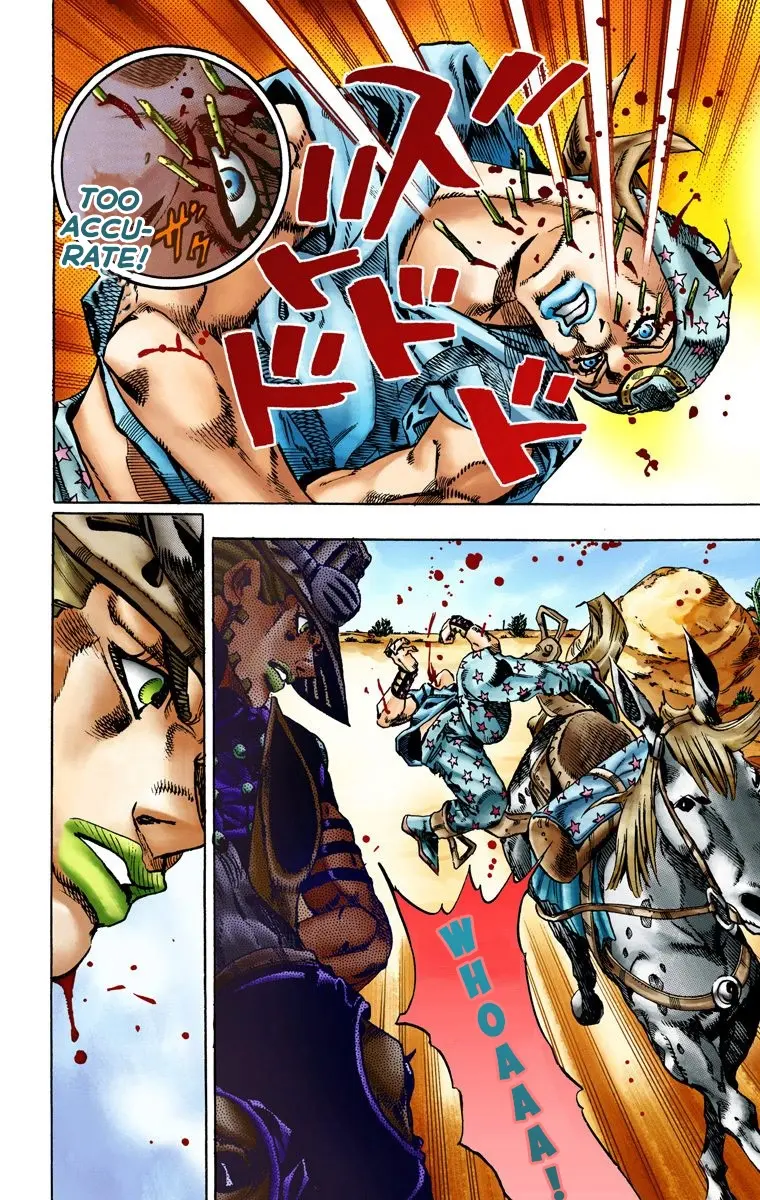 JoJo's Bizarre Adventure Steel Ball Run Colored Manga, chapter 14, page 16