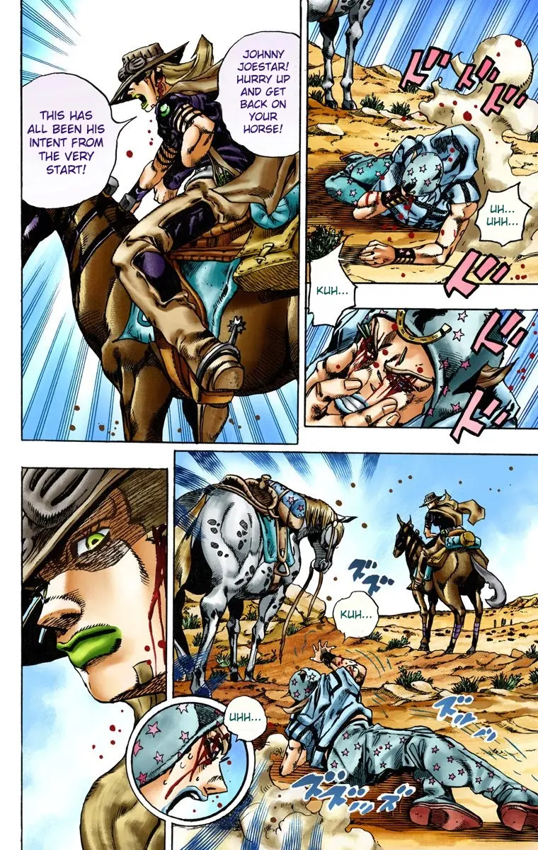 JoJo's Bizarre Adventure Steel Ball Run Colored Manga, chapter 14, page 18