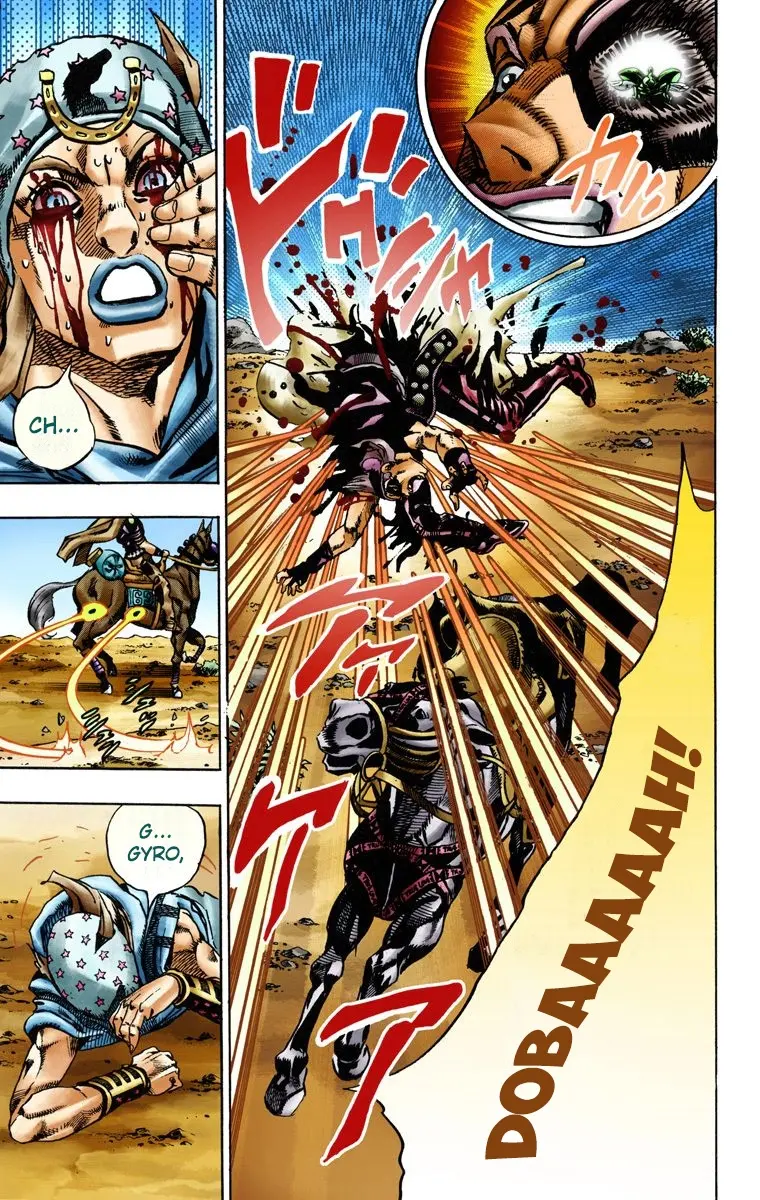JoJo's Bizarre Adventure Steel Ball Run Colored Manga, chapter 14, page 28