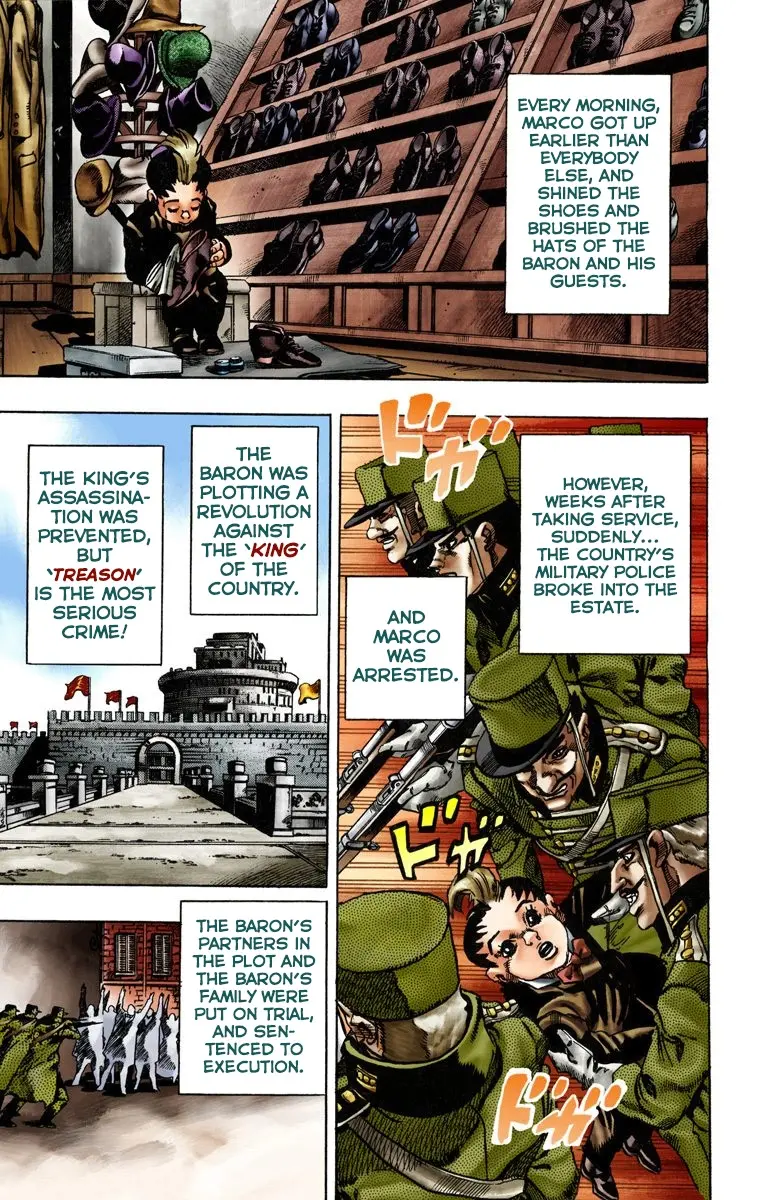 JoJo's Bizarre Adventure Steel Ball Run Colored Manga, chapter 15, page 4