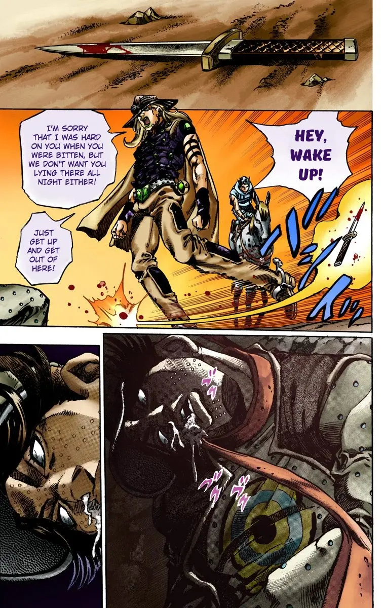 JoJo's Bizarre Adventure Steel Ball Run Colored Manga, chapter 15, page 23