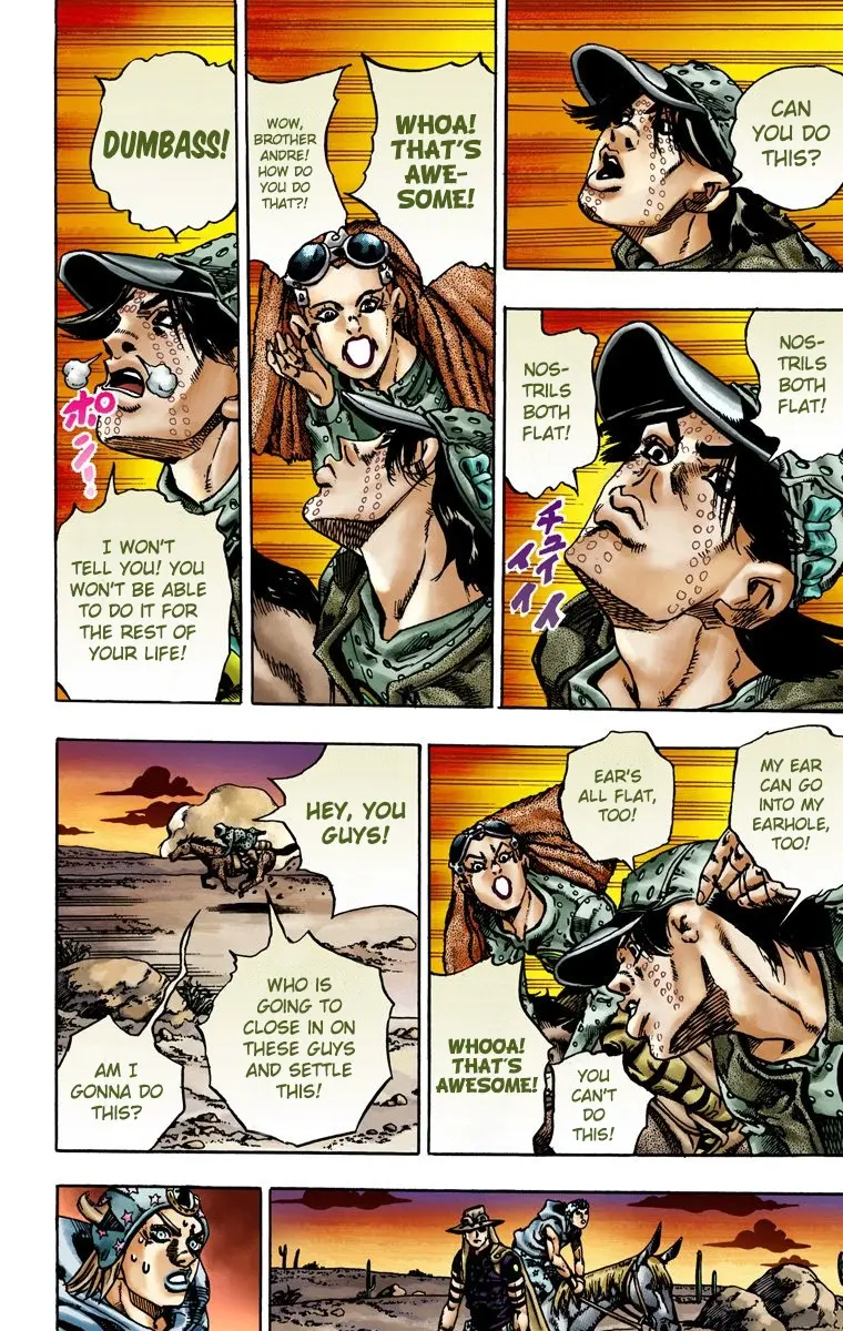JoJo's Bizarre Adventure Steel Ball Run Colored Manga, chapter 16, page 20