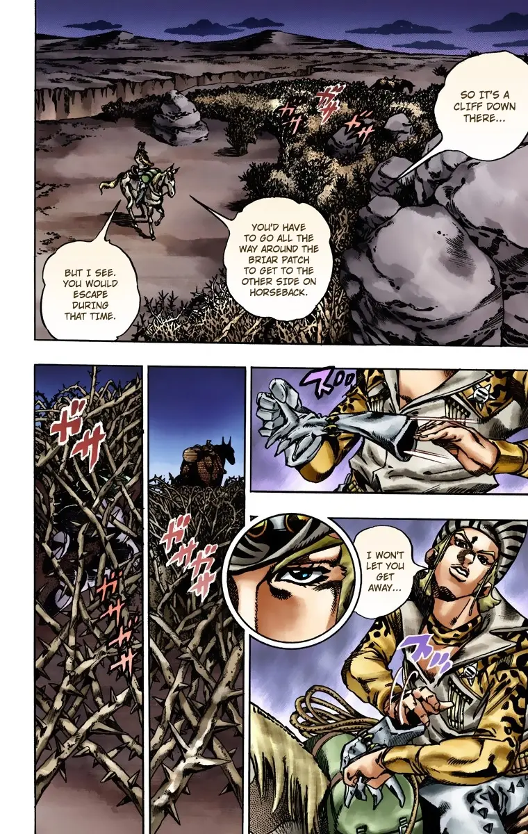 JoJo's Bizarre Adventure Steel Ball Run Colored Manga, chapter 17, page 19