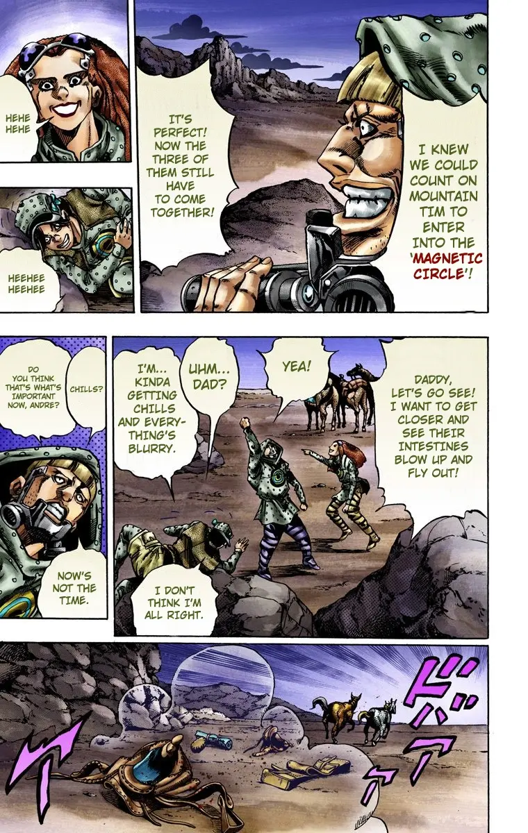 JoJo's Bizarre Adventure Steel Ball Run Colored Manga, chapter 18, page 12