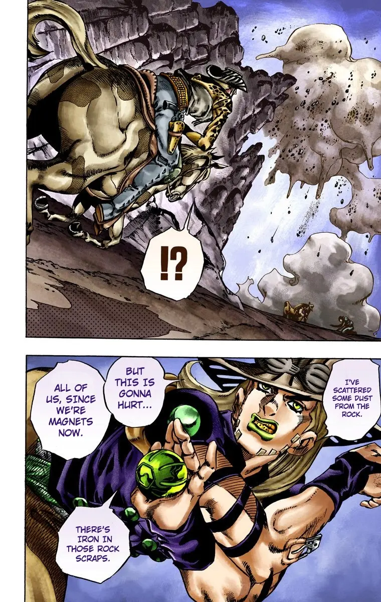 JoJo's Bizarre Adventure Steel Ball Run Colored Manga, chapter 18, page 21