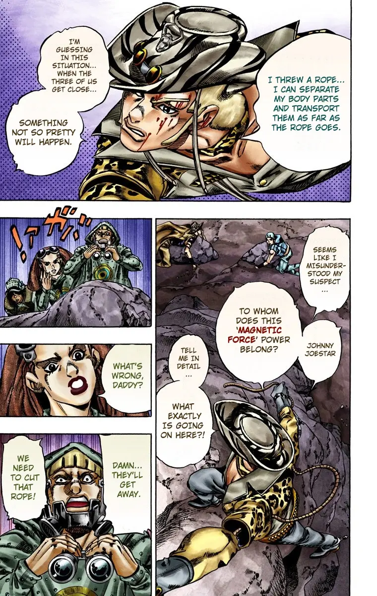 JoJo's Bizarre Adventure Steel Ball Run Colored Manga, chapter 18, page 28