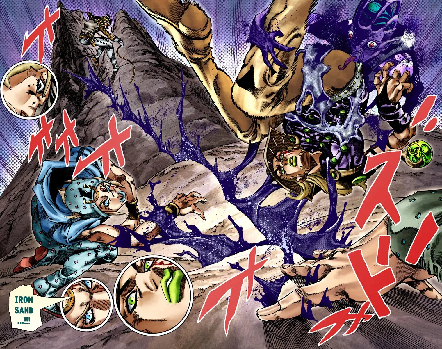 JoJo's Bizarre Adventure Steel Ball Run Colored Manga, chapter 19, page 11