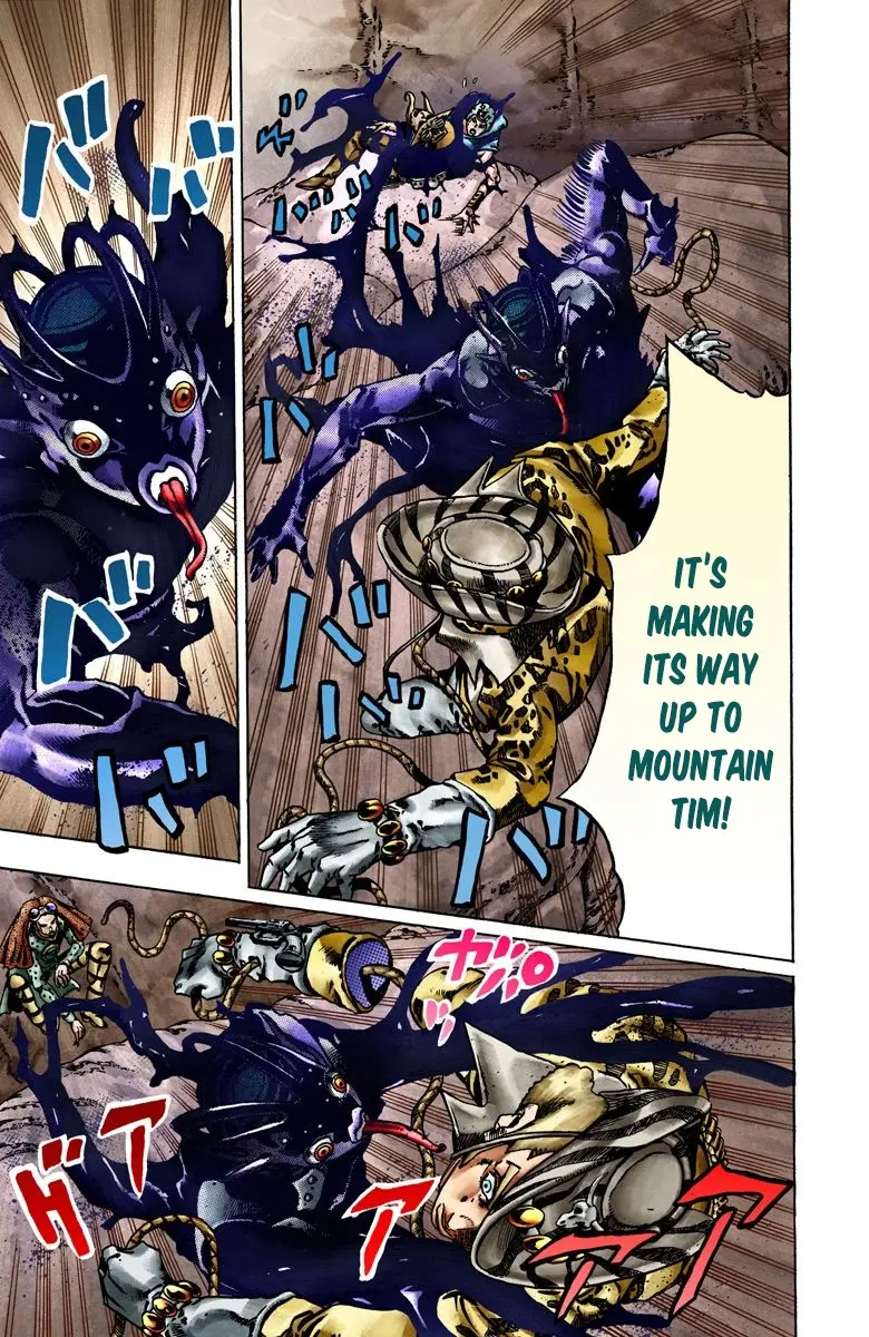 JoJo's Bizarre Adventure Steel Ball Run Colored Manga, chapter 19, page 13