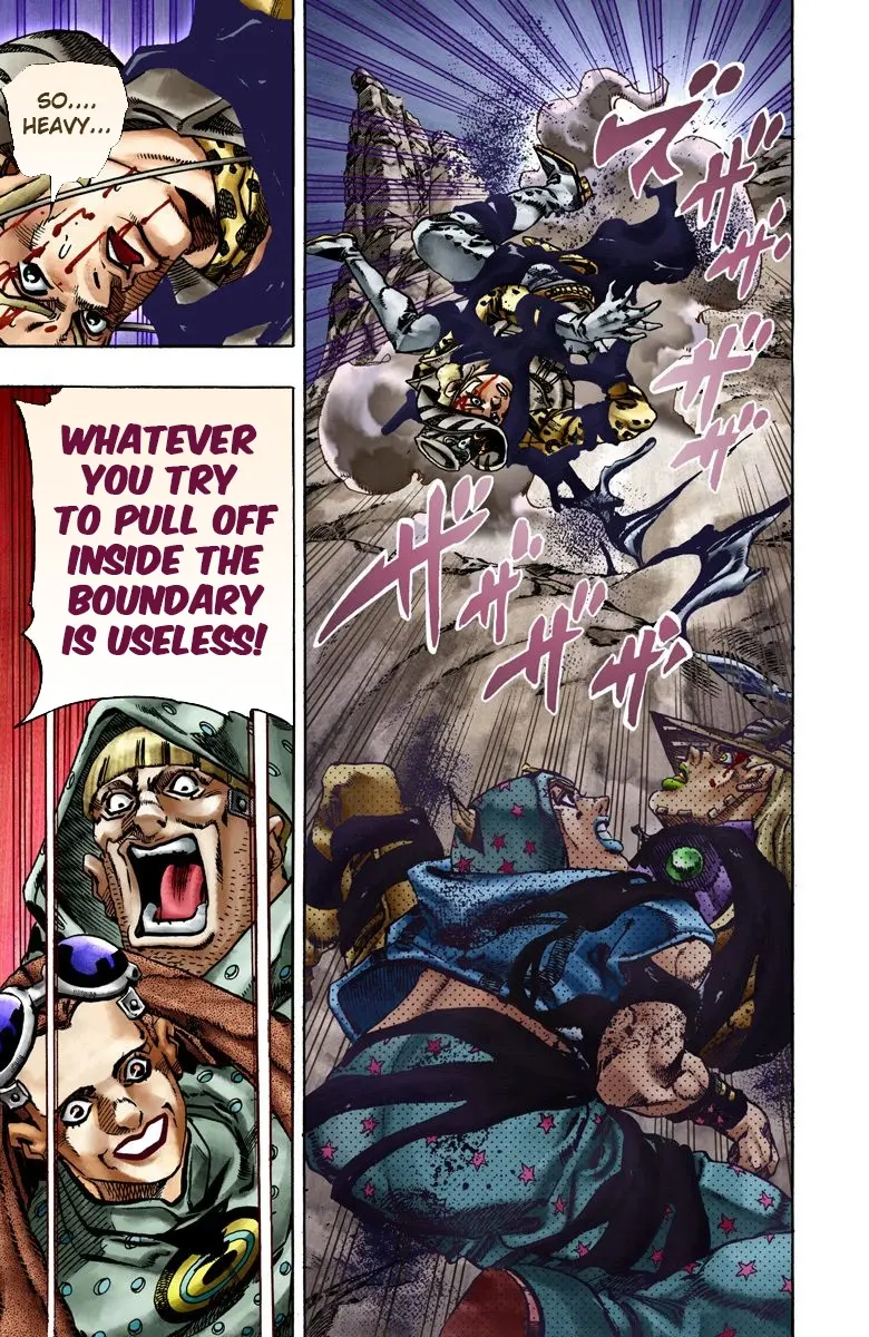 JoJo's Bizarre Adventure Steel Ball Run Colored Manga, chapter 19, page 16