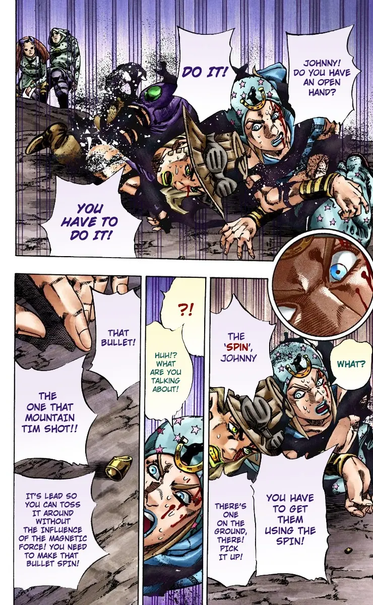 JoJo's Bizarre Adventure Steel Ball Run Colored Manga, chapter 19, page 17