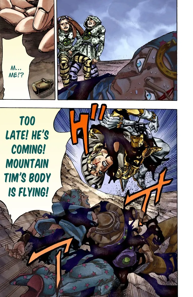 JoJo's Bizarre Adventure Steel Ball Run Colored Manga, chapter 19, page 18