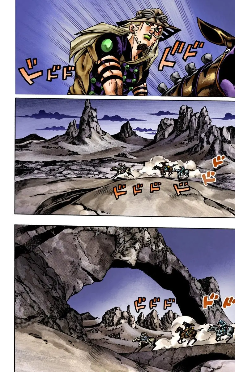 JoJo's Bizarre Adventure Steel Ball Run Colored Manga, chapter 20, page 12