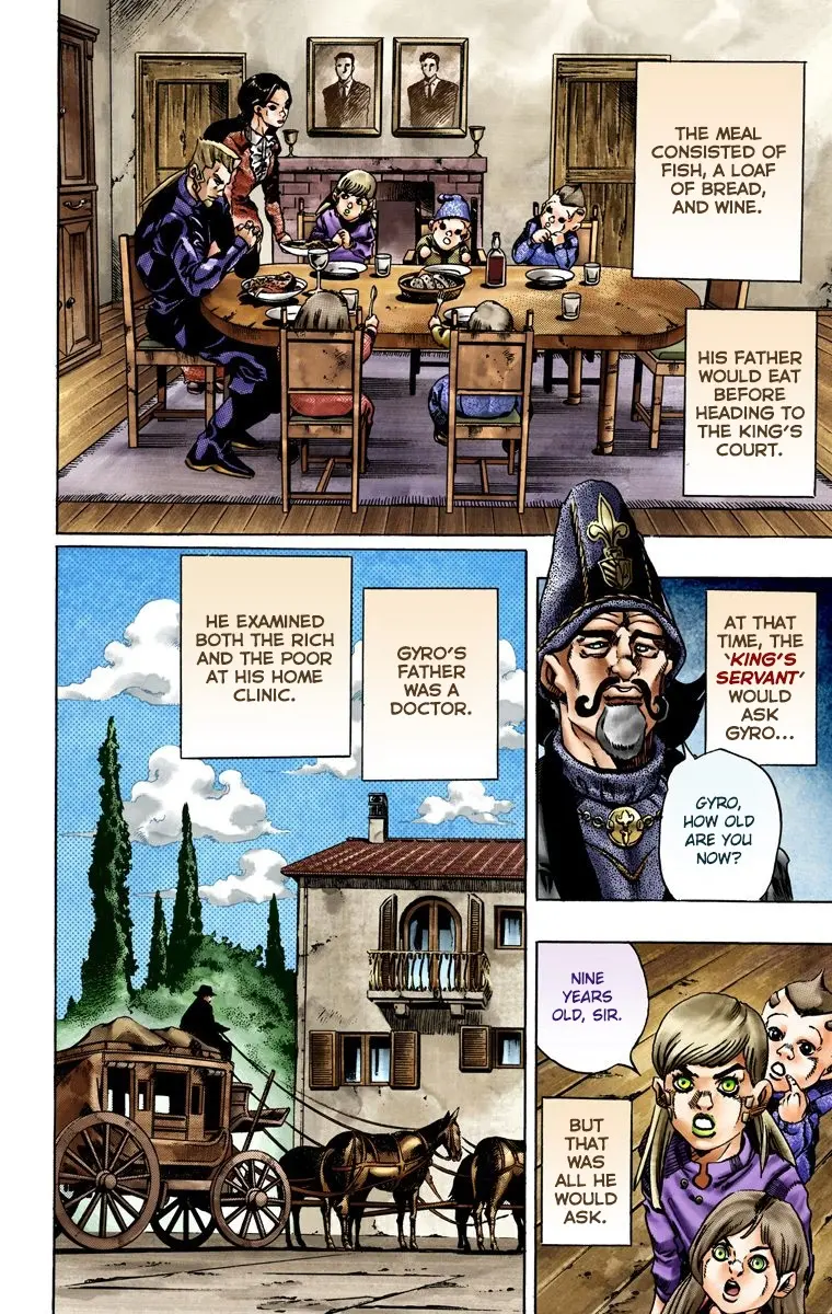JoJo's Bizarre Adventure Steel Ball Run Colored Manga, chapter 20, page 16