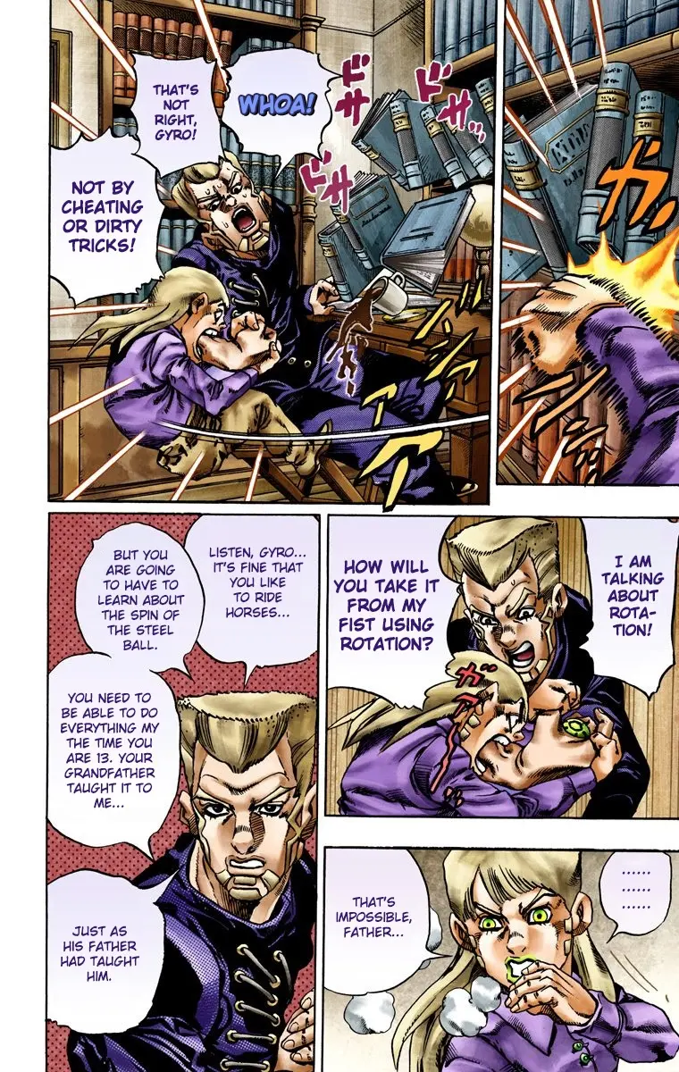 JoJo's Bizarre Adventure Steel Ball Run Colored Manga, chapter 20, page 18