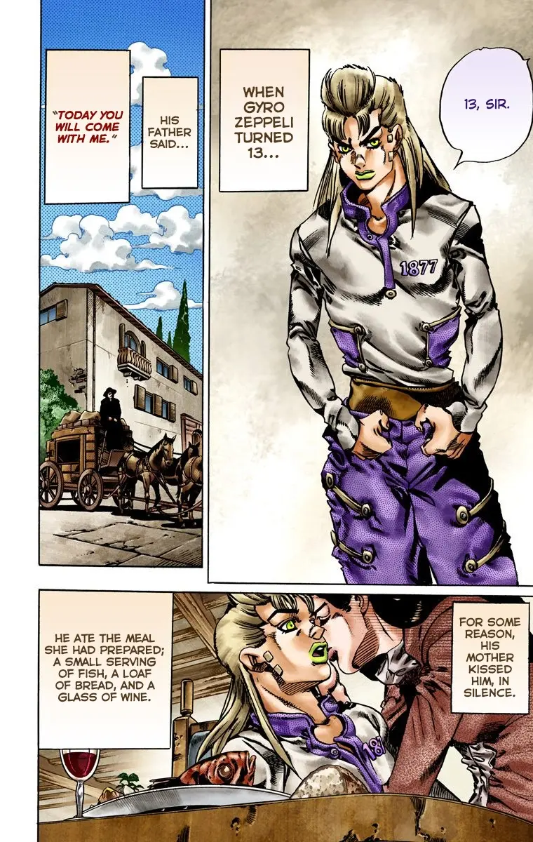 JoJo's Bizarre Adventure Steel Ball Run Colored Manga, chapter 20, page 20