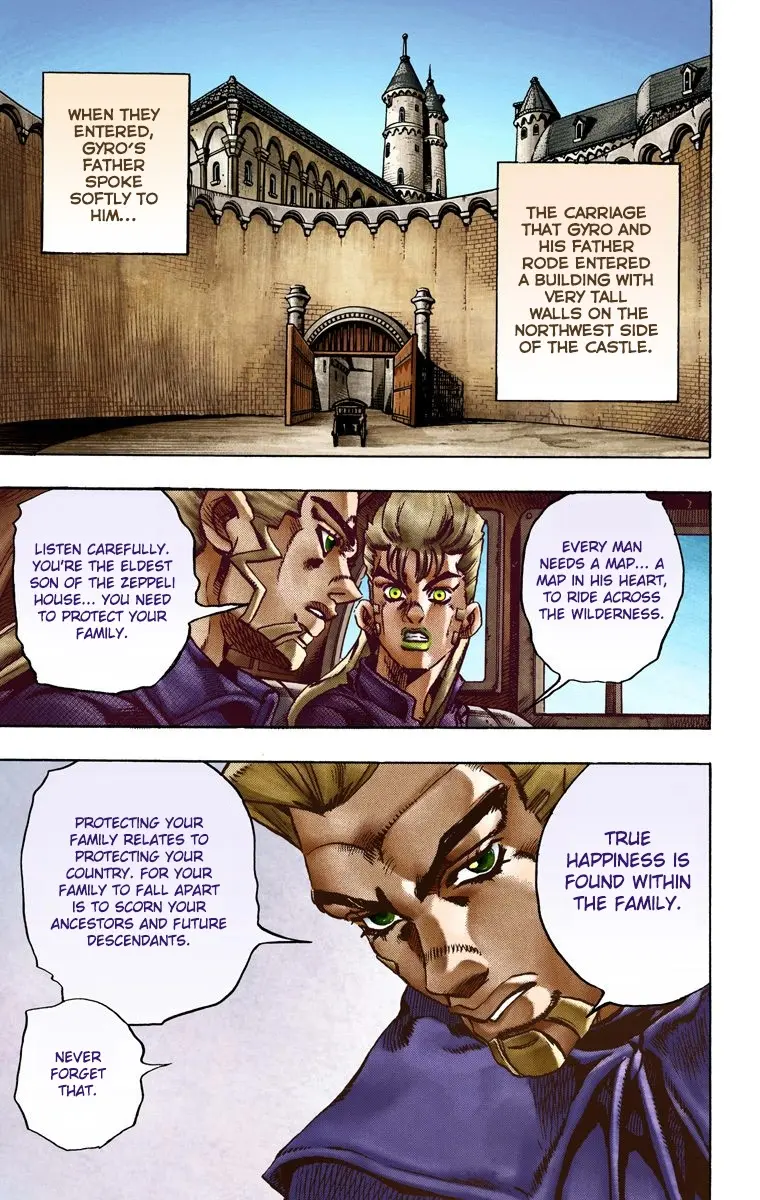 JoJo's Bizarre Adventure Steel Ball Run Colored Manga, chapter 20, page 21