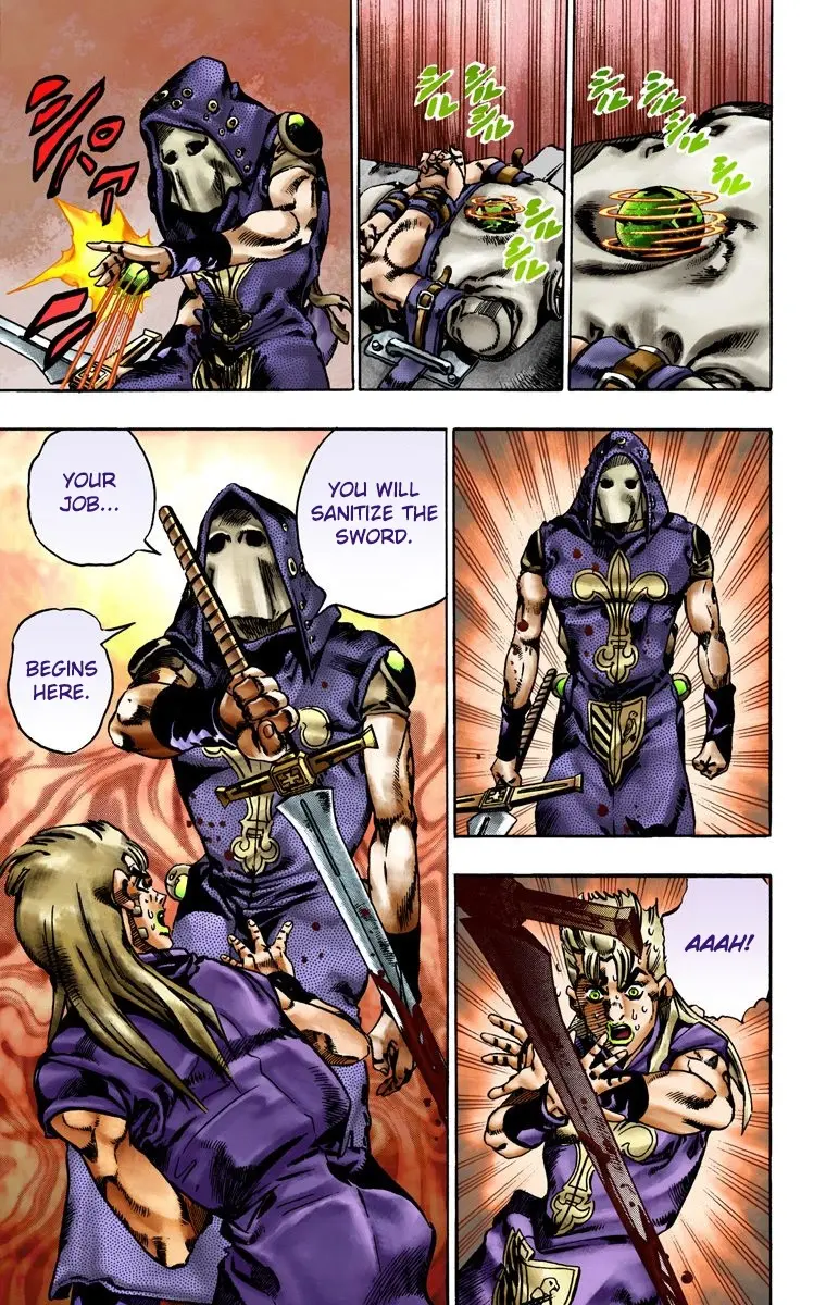 JoJo's Bizarre Adventure Steel Ball Run Colored Manga, chapter 20, page 27