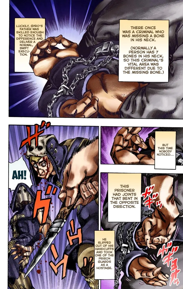 JoJo's Bizarre Adventure Steel Ball Run Colored Manga, chapter 21, page 3