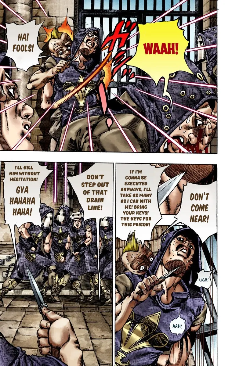 JoJo's Bizarre Adventure Steel Ball Run Colored Manga, chapter 21, page 4