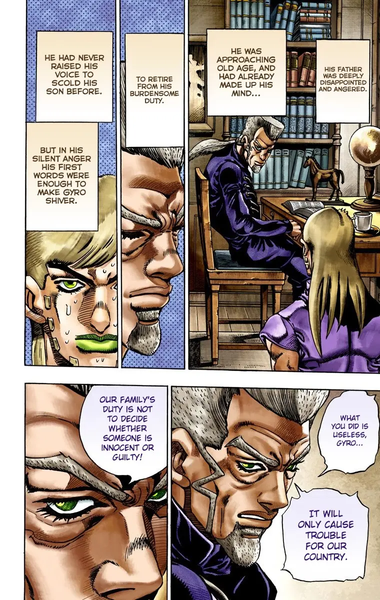 JoJo's Bizarre Adventure Steel Ball Run Colored Manga, chapter 21, page 9
