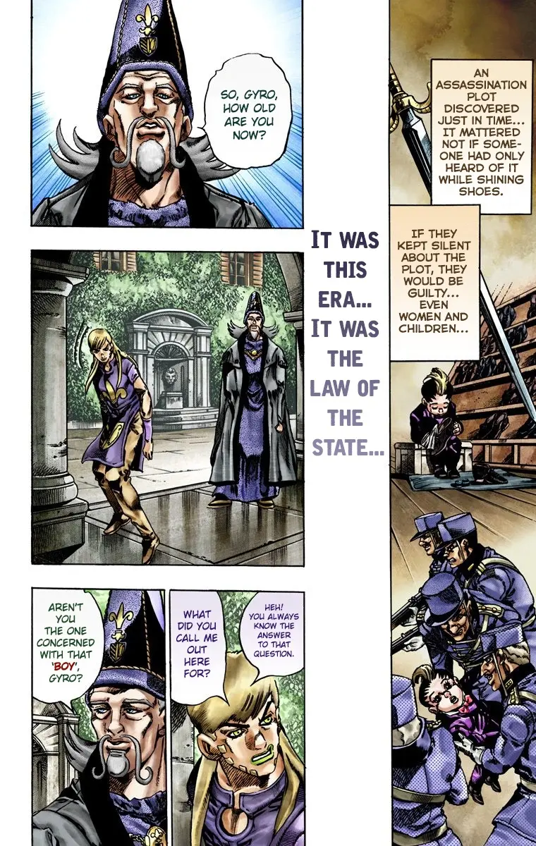 JoJo's Bizarre Adventure Steel Ball Run Colored Manga, chapter 21, page 11