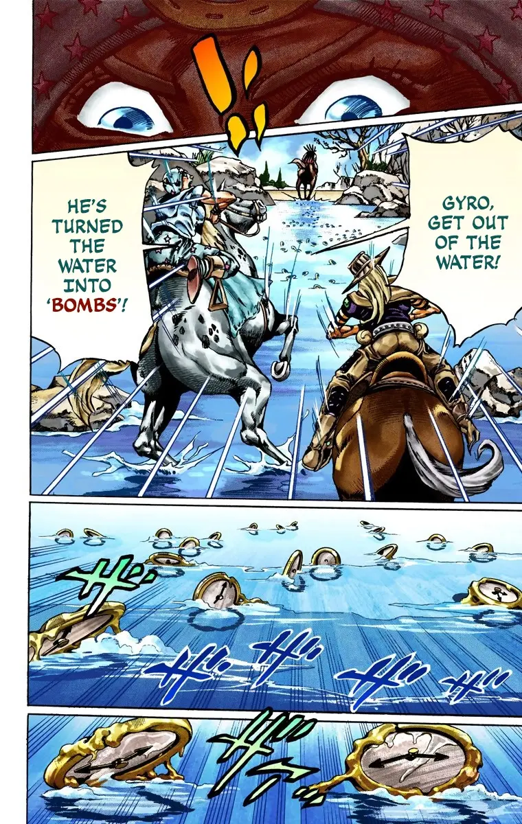 JoJo's Bizarre Adventure Steel Ball Run Colored Manga, chapter 23, page 7