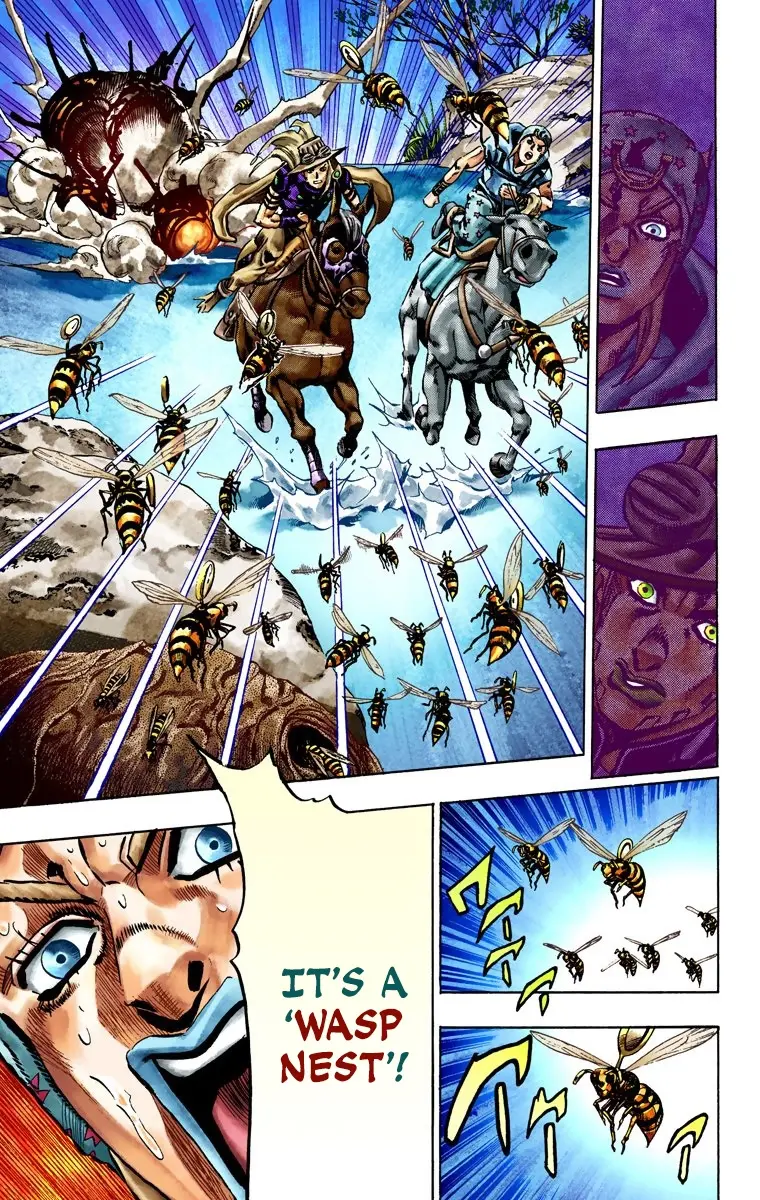 JoJo's Bizarre Adventure Steel Ball Run Colored Manga, chapter 23, page 14