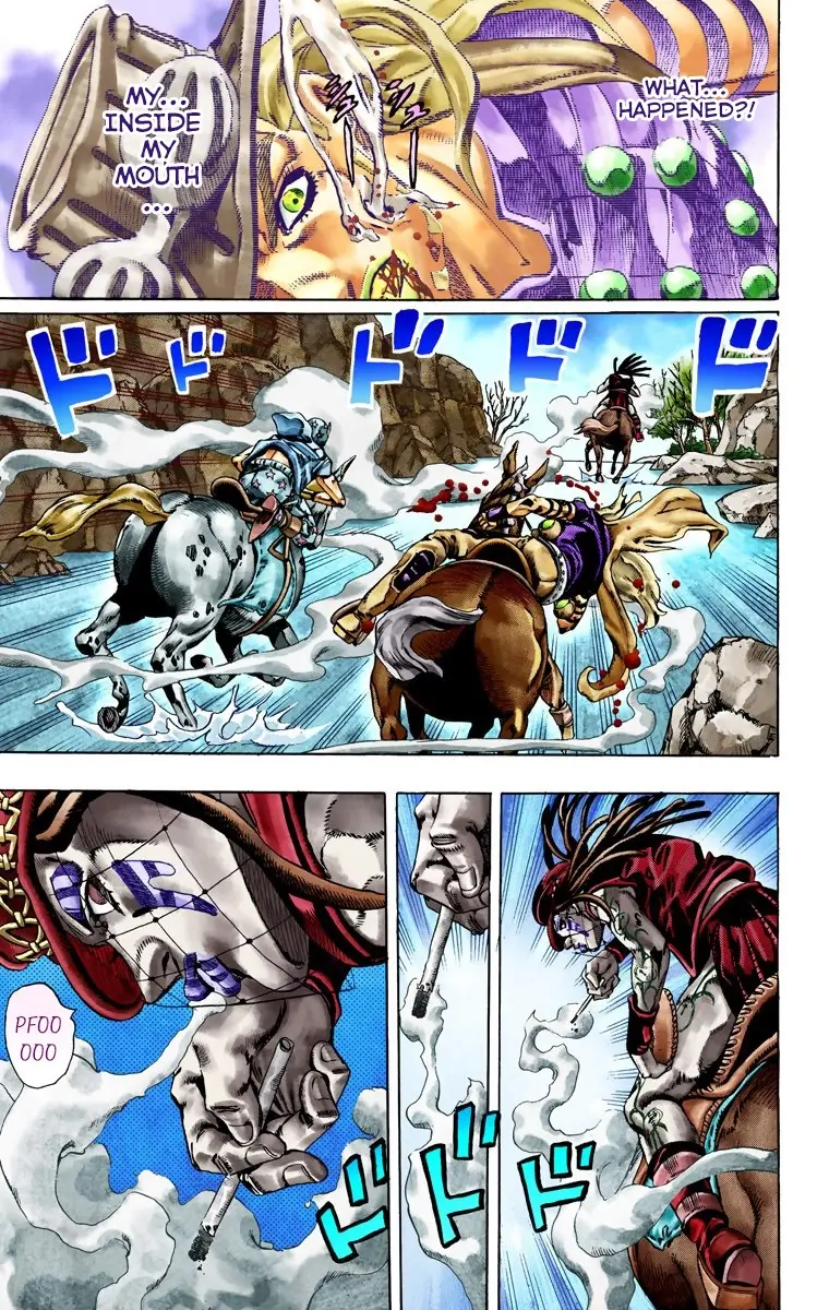 JoJo's Bizarre Adventure Steel Ball Run Colored Manga, chapter 23, page 20