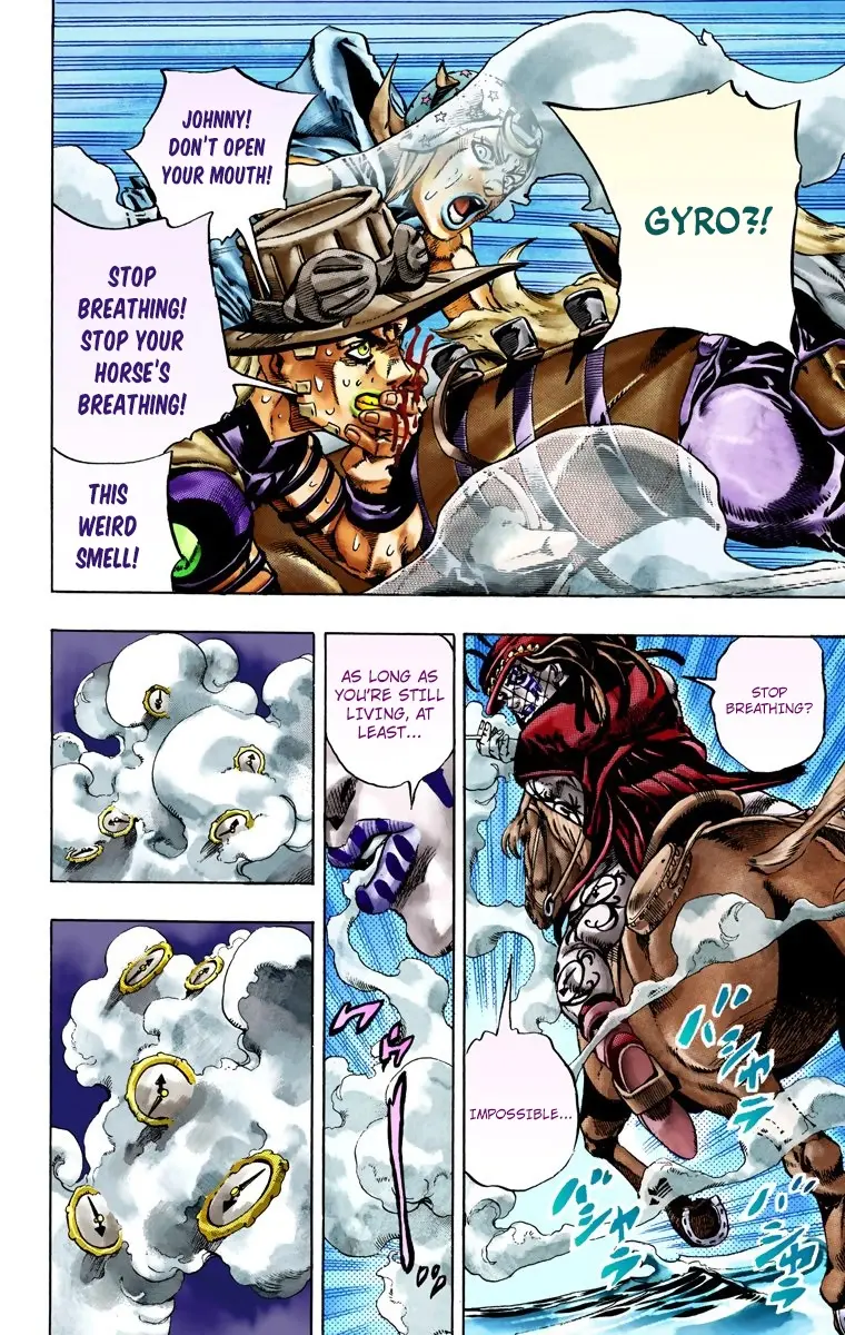 JoJo's Bizarre Adventure Steel Ball Run Colored Manga, chapter 23, page 21