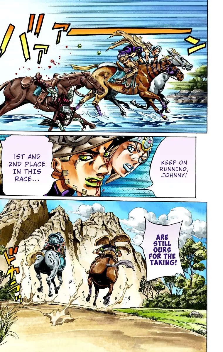 JoJo's Bizarre Adventure Steel Ball Run Colored Manga, chapter 23, page 31