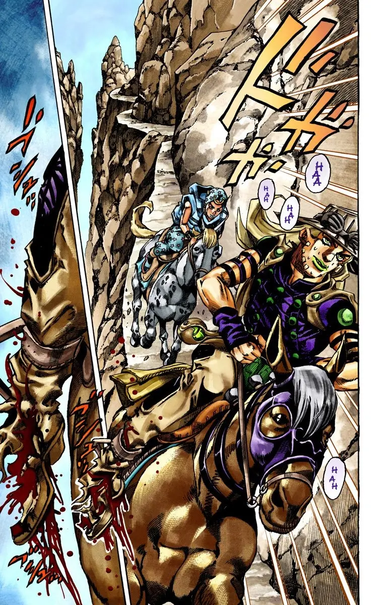 JoJo's Bizarre Adventure Steel Ball Run Colored Manga, chapter 24, page 5