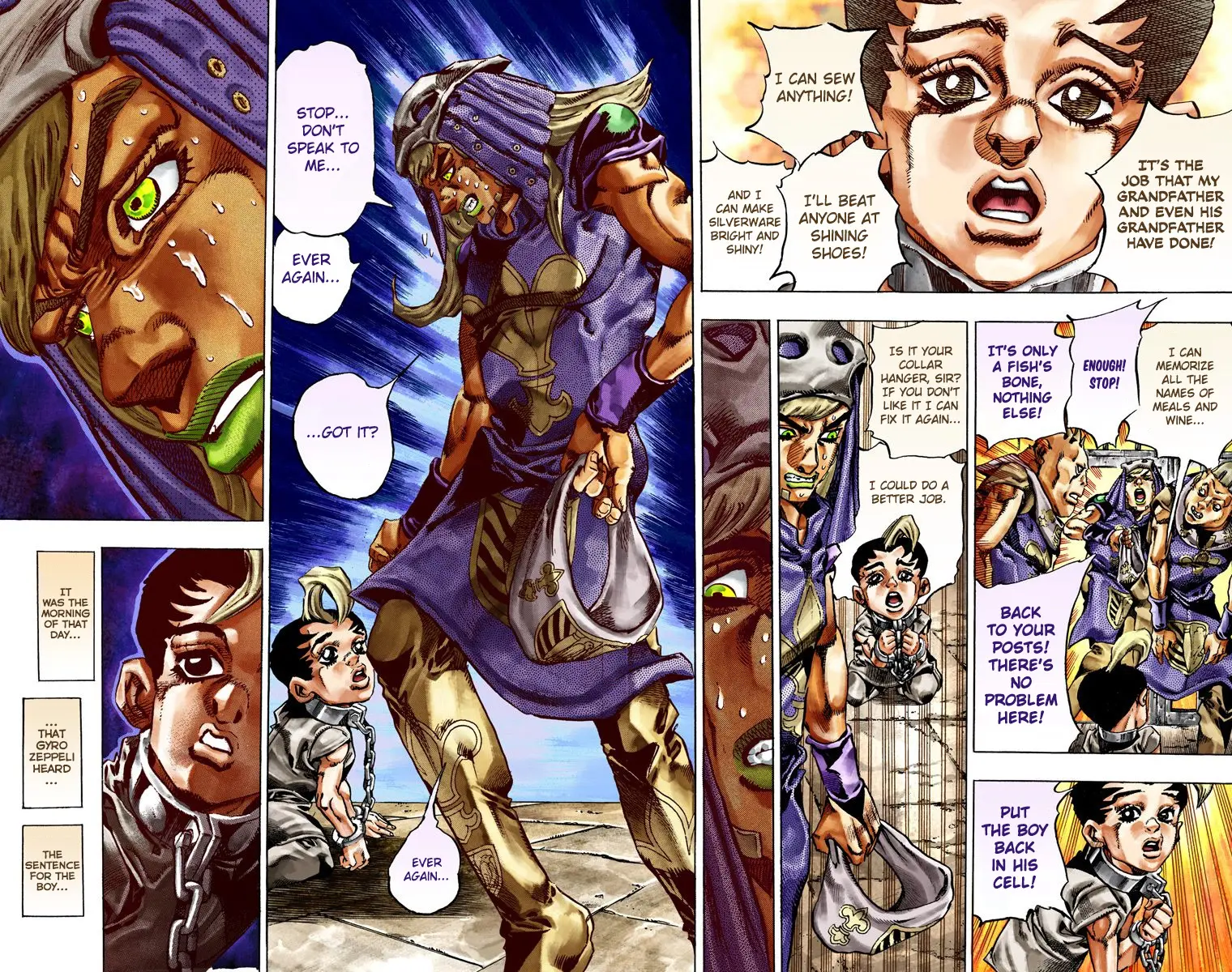 JoJo's Bizarre Adventure Steel Ball Run Colored Manga, chapter 24, page 17