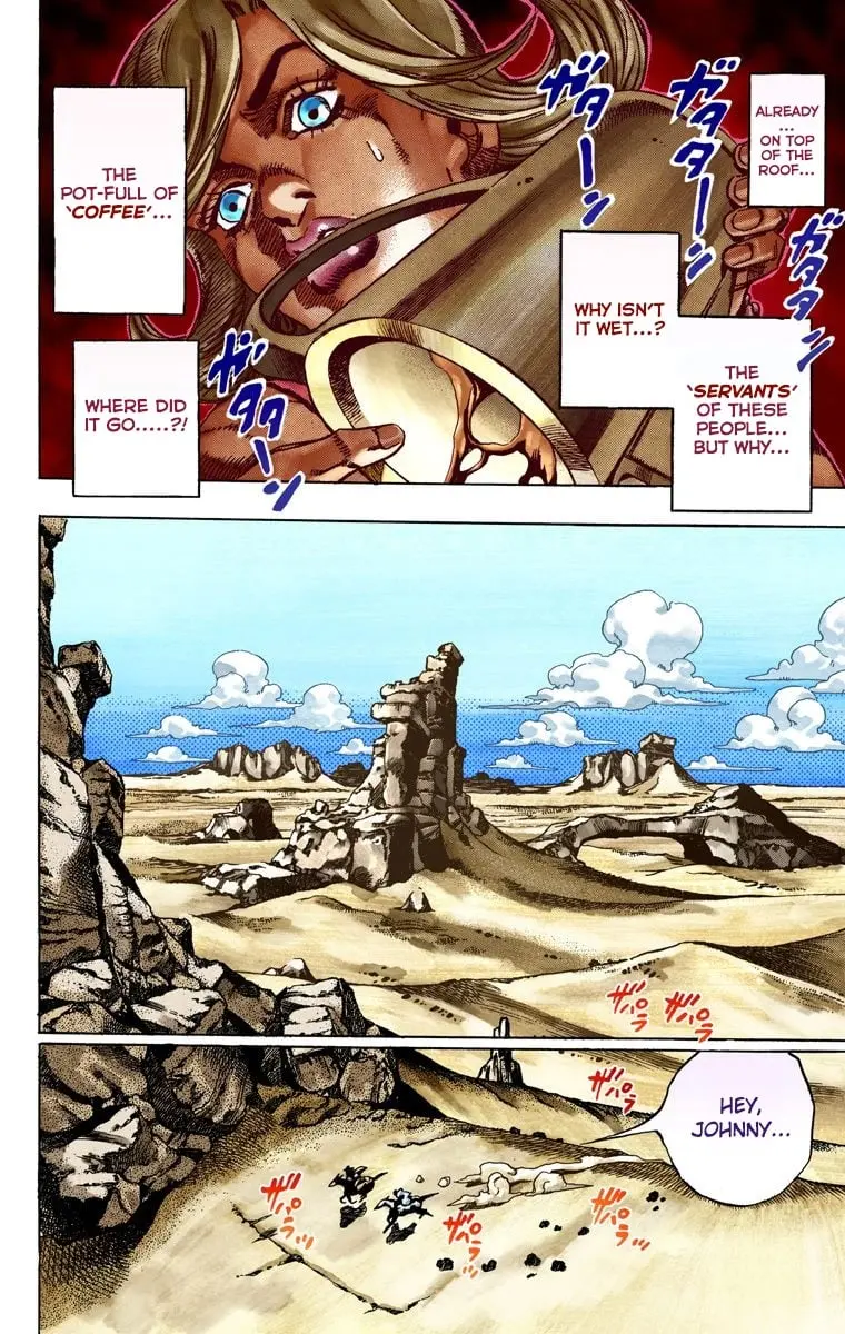 JoJo's Bizarre Adventure Steel Ball Run Colored Manga, chapter 25, page 42