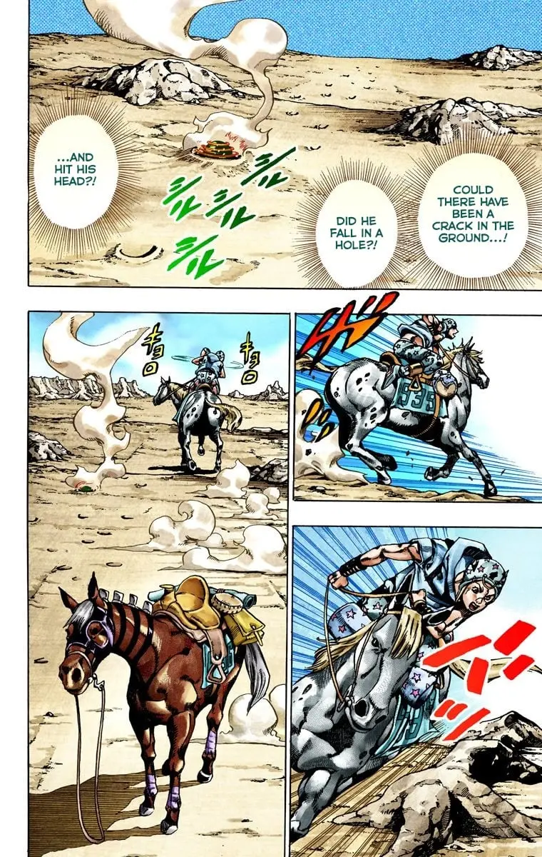 JoJo's Bizarre Adventure Steel Ball Run Colored Manga, chapter 25, page 49