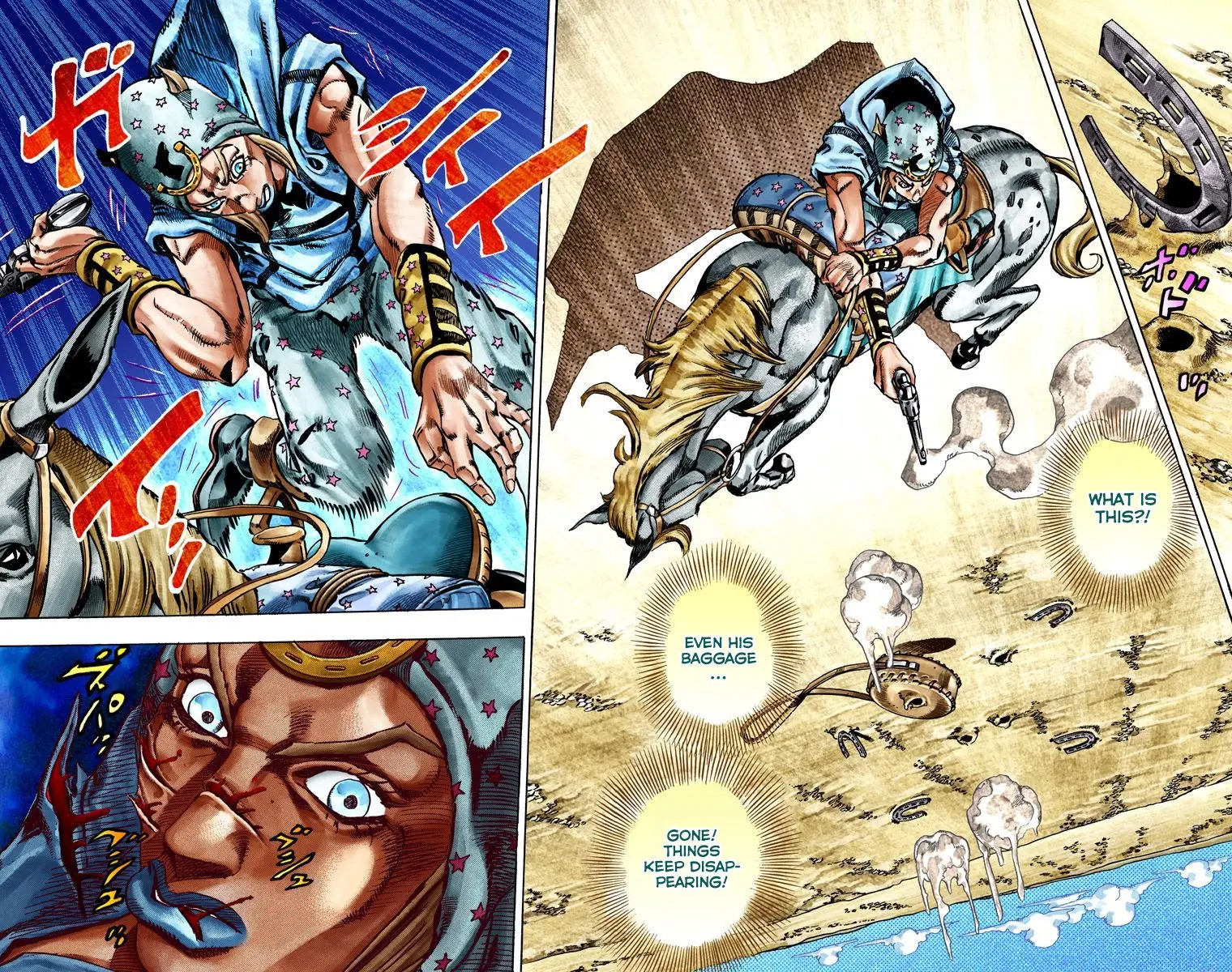JoJo's Bizarre Adventure Steel Ball Run Colored Manga, chapter 25, page 54