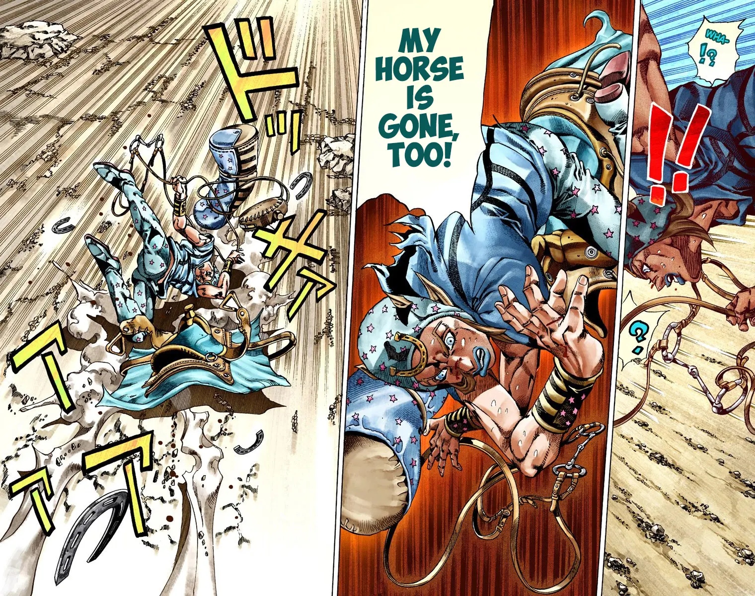 JoJo's Bizarre Adventure Steel Ball Run Colored Manga, chapter 26, page 4