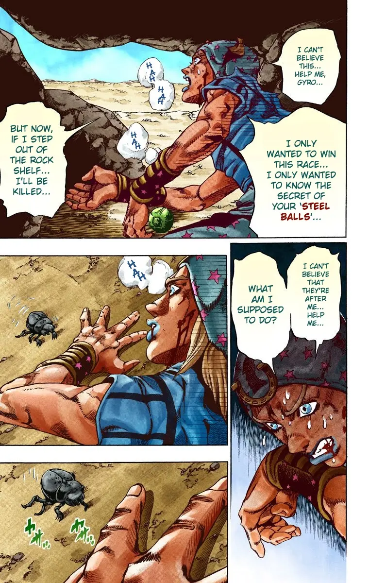 JoJo's Bizarre Adventure Steel Ball Run Colored Manga, chapter 26, page 26
