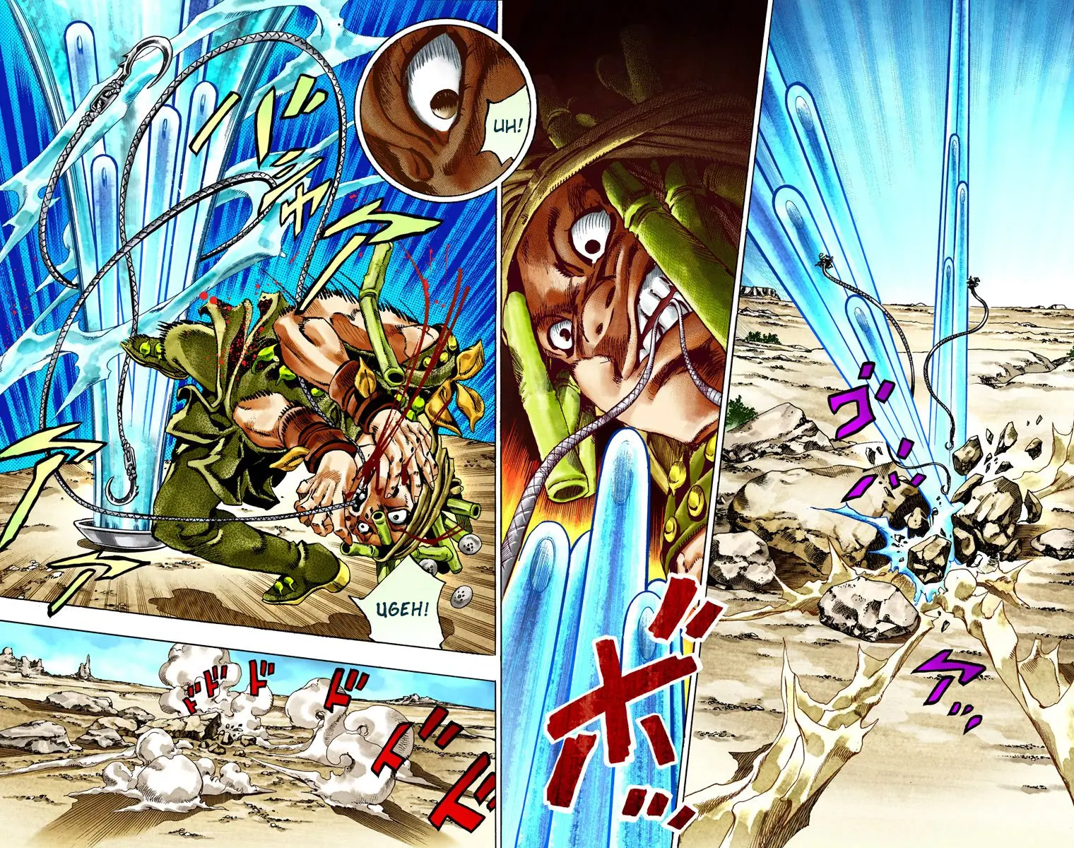 JoJo's Bizarre Adventure Steel Ball Run Colored Manga, chapter 26, page 37