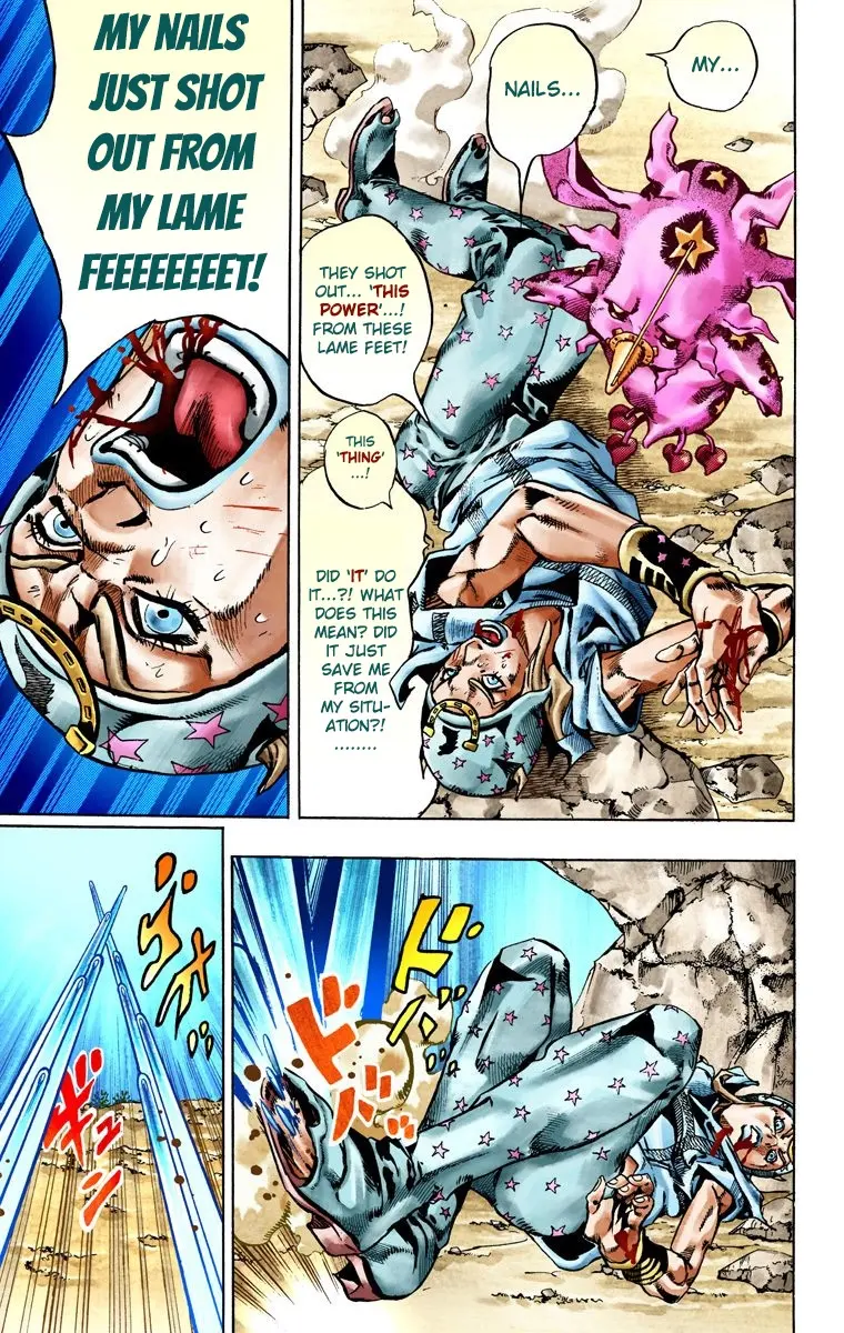 JoJo's Bizarre Adventure Steel Ball Run Colored Manga, chapter 26, page 39