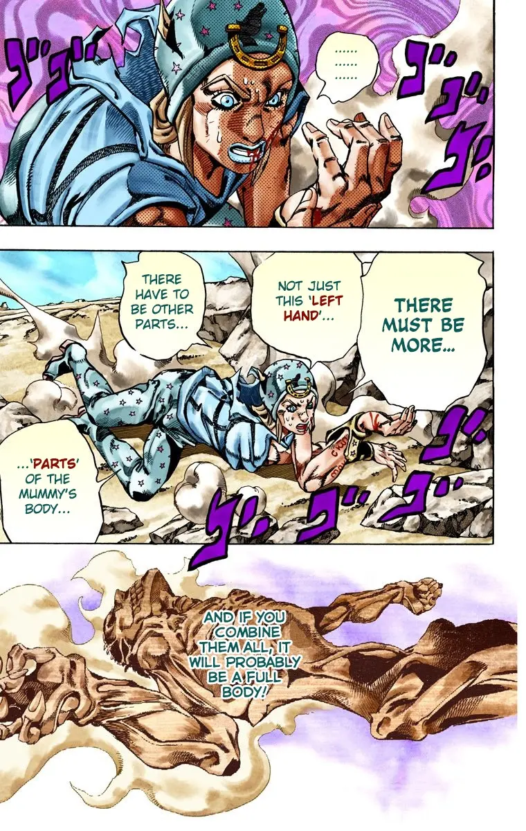 JoJo's Bizarre Adventure Steel Ball Run Colored Manga, chapter 26, page 42