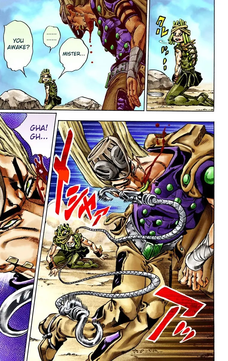 JoJo's Bizarre Adventure Steel Ball Run Colored Manga, chapter 26, page 48