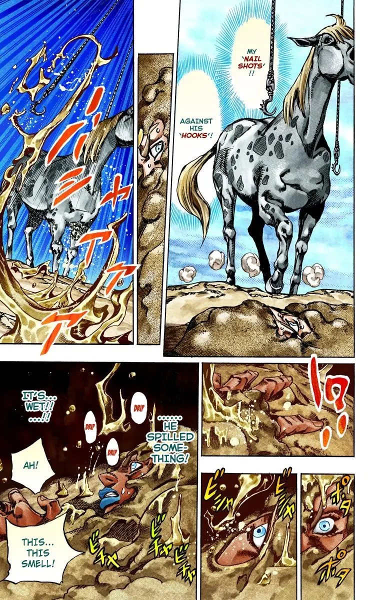 JoJo's Bizarre Adventure Steel Ball Run Colored Manga, chapter 27, page 14