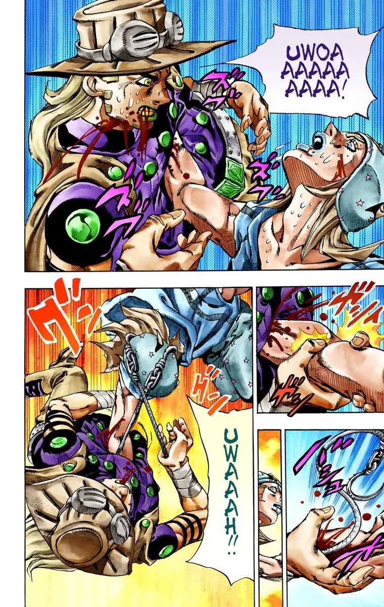 JoJo's Bizarre Adventure Steel Ball Run Colored Manga, chapter 27, page 33